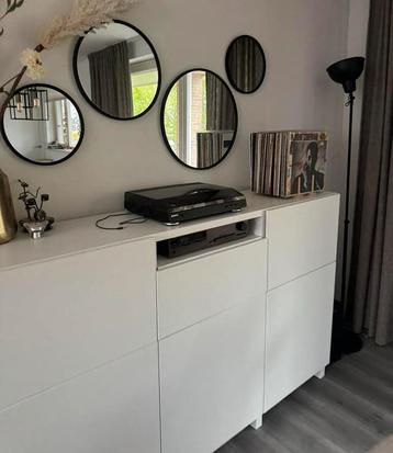 ikea besta - witte meubels