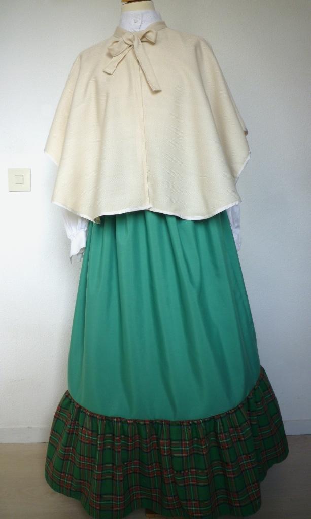 591 charles dickens rok, met mooie ruit strook (nieuw), Kleding | Dames, Overige Dameskleding, Nieuw, Ophalen of Verzenden