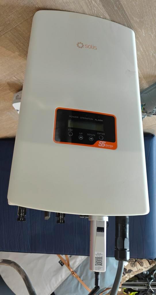 Solis S5-GR3P8K 8kW Omvormer - Nieuwstaat!, Doe-het-zelf en Verbouw, Zonnepanelen en Toebehoren, Zo goed als nieuw, Overige typen