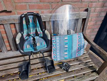 Bobike Voorzitje Compleet - Vrolijke Print! beschikbaar voor biedingen