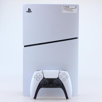 Playstation 5 Slim Digital 1TB incl Controller + Bon beschikbaar voor biedingen