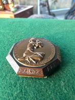 Mooi bronzen Press papier, Met haagse ooievaar, Antiek en Kunst, Curiosa en Brocante, Ophalen of Verzenden