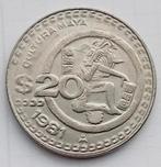 20 Pesos 1981 Mexico Grote Oude Munt Maya Amerika Adelaar, Ophalen of Verzenden, Noord-Amerika