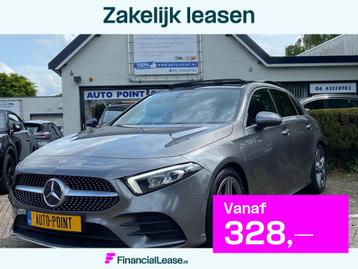 Mercedes-Benz A-klasse 200 AMG/SPORTSEATS/PANO/SFEER/LEDER/P beschikbaar voor biedingen