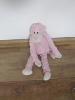 Funnies roze/wit superzachte slungel bungel knuffel aap, Ophalen of Verzenden, Nieuw, Overige typen