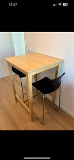Graris ophalen vandaag BARTAFEL MET KRUKKEN, Huis en Inrichting, Barkrukken, Ophalen