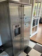 Amerikaanse koelkast: werkend en gratis, Witgoed en Apparatuur, 60 cm of meer, Met aparte vriezer, 200 liter of meer, Gebruikt