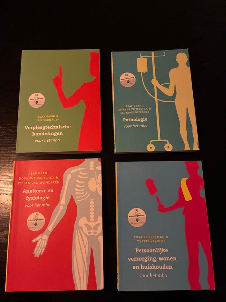 MBO Verpleegkunde Boeken - Gratis, Boeken, Schoolboeken, Gelezen, Huishoudkunde of Verzorging, Overige niveaus, Ophalen of Verzenden