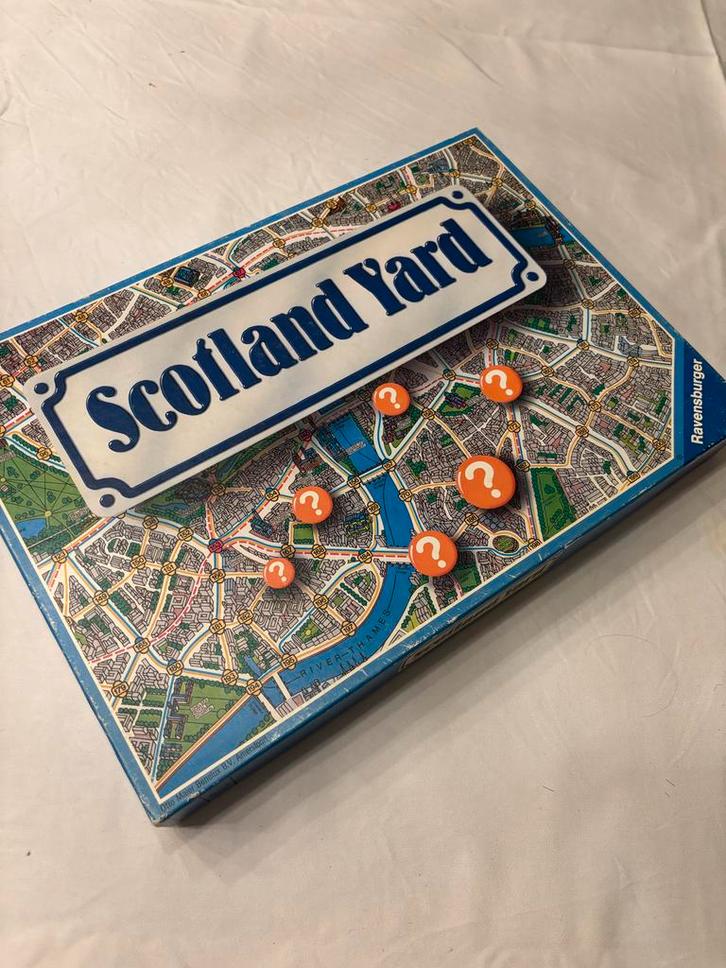 Ravensburger Scotland Yard Bordspel 3-6 spelers vintage!, Hobby en Vrije tijd, Gezelschapsspellen | Bordspellen, Gebruikt, Drie of vier spelers
