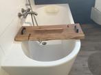 Zware eiken badplank met handige handvatten, Huis en Inrichting, Ophalen, Zo goed als nieuw, Bruin, Overige typen