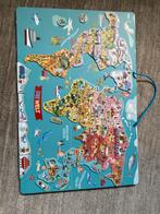 Magnetisch wereld puzzel, Ophalen, Meer dan 50 stukjes, Zo goed als nieuw