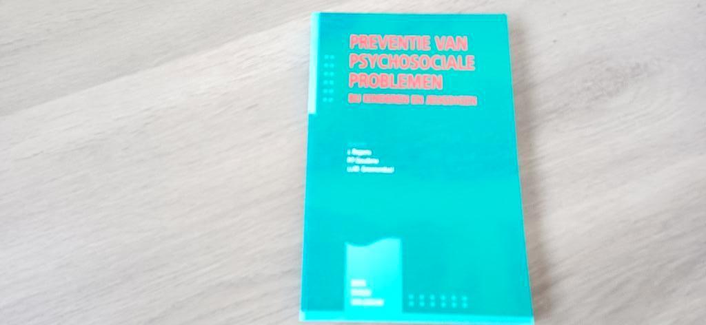 Boek: Preventie van psychosociale problemen, Ophalen of Verzenden, Beta, Gelezen, HBO
