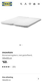 Nieuw in de verpakking Engavagen Ikea Matras 140 x 200cm., Ophalen, ., Nieuw, 140 cm
