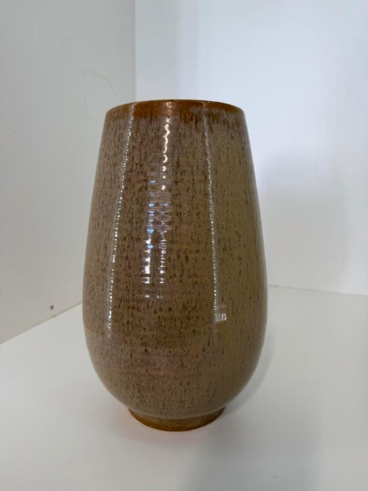 Grote vintage keramiek vaas – jaren ’60/’70, Huis en Inrichting, Woonaccessoires | Vazen, Zo goed als nieuw, Overige kleuren, Minder dan 50 cm