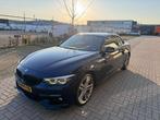 BMW 4-Serie Cabriolet 435d 313pk Xdrive Aut 2018 Blauw, Auto's, 221 €/maand, USB, 1800 kg, Cabriolet