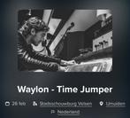 2 tickets Waylon 26 feb Haventheater IJmuiden, Twee personen, Februari