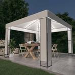 Paviljoen 3x3 prieel partytent wit + LED-slinger GRTS BZRGD!, Tuin en Terras, Partytenten, Nieuw, 2 meter of meer, Paviljoen, Minder dan 5 meter