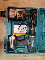 Makita DF457D Accuboormachine met 2 Accu's en Lader, Doe-het-zelf en Verbouw, Gereedschap | Boormachines, Ophalen, Zo goed als nieuw