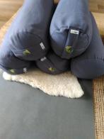 Drie yogabolsters nieuw eco grijs, Ophalen, Zo goed als nieuw, Yogamat