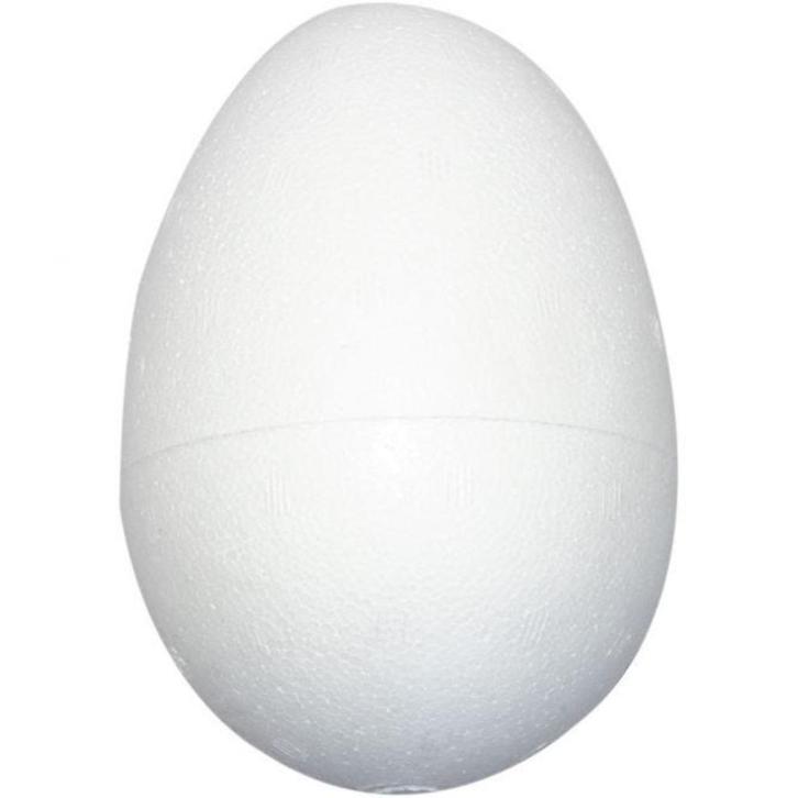 Styropor (piepschuim) ei 12 cm hoog, Hobby en Vrije tijd, Knutselen, Nieuw, Materiaal, Ophalen of Verzenden