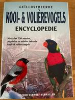 Kooi- en volierevogels encyclopedie, E.J.J. Verhoef-Verhallen, Ophalen of Verzenden, Zo goed als nieuw, Vogels