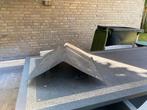 Schoorsteen kap zwart gepiedercoat, Ophalen of Verzenden, Zo goed als nieuw, Houthaard