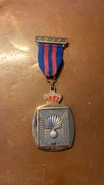 Belgische rijkswacht mars medaille 1974, Verzamelen, Ophalen of Verzenden