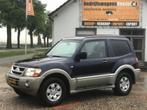 Mitsubishi Pajero 3.2 Di-D GLX Airco trekh. 2.8t (bj 2003), Stof, Gebruikt, Zwart, 4 cilinders