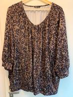 Travelstof tuniek van tijgerprint maat XXL, Kleding | Dames, Grote Maten, Ophalen of Verzenden, Zo goed als nieuw, Zwart, Blouse of Tuniek