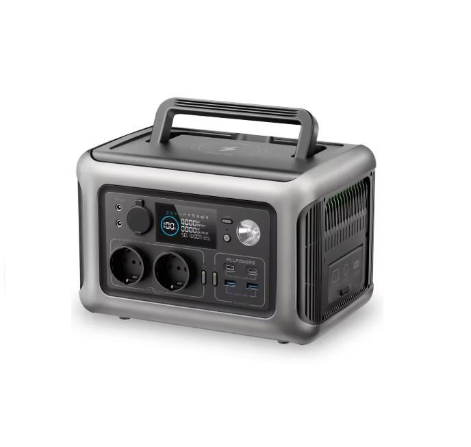 Powerstation 600W Allpowers 299Wh Noodpakket Thuisbatterij, Caravans en Kamperen, Kampeeraccessoires, Nieuw, Ophalen of Verzenden