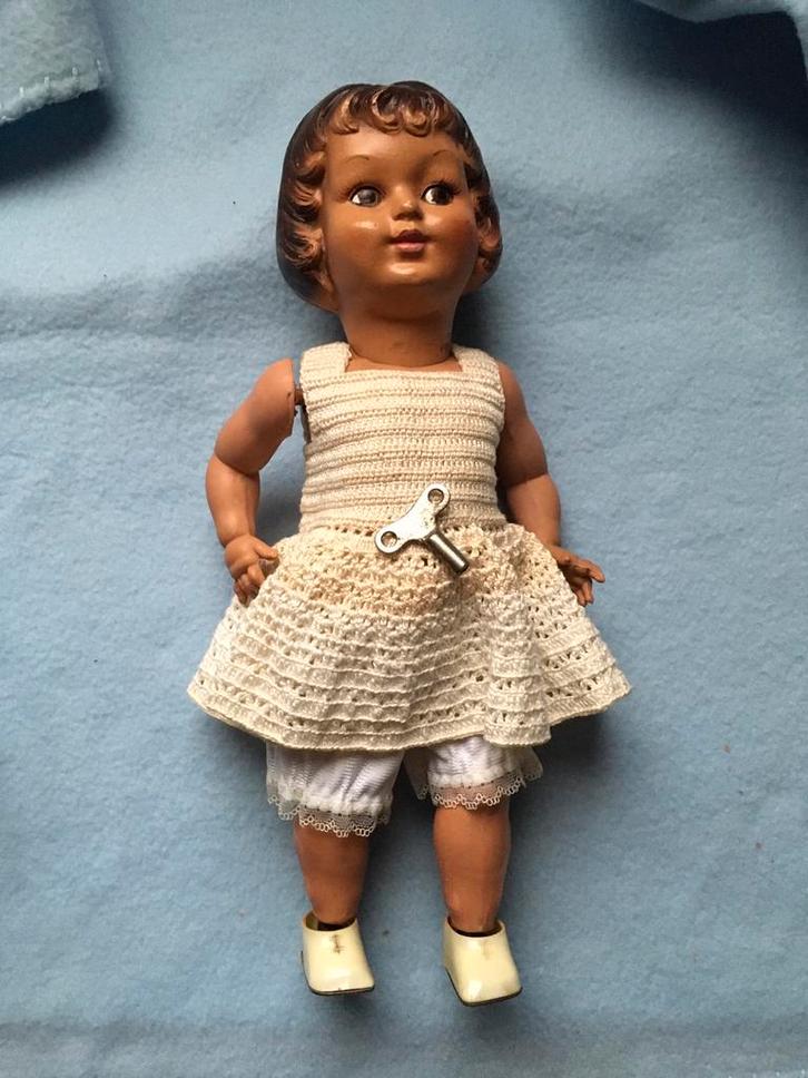 Oud Loop popje, Verzamelen, Poppen, Gebruikt, Pop, Ophalen