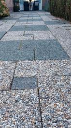Partij grindtegels 50m², gratis op te halen, Tuin en Terras, Ophalen, Gebruikt, 10 m² of meer, Beton