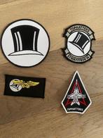US Navy VFA-14 F-18 Top Hatters patch set, Verzamelen, Luchtvaart en Vliegtuigspotten, Ophalen of Verzenden, Zo goed als nieuw