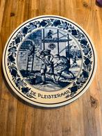 Royal Goedewagen Blue Delfts Blauw wandbord “De Pleisteraar”, Ophalen of Verzenden