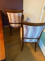 eettafel stoelen, Gebruikt, Bruin, Vier, Hout