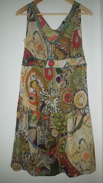 Boho-Ibiza style jurk Katoen  36
