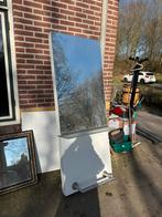 Professionele kappersspiegel met productplank, Huis en Inrichting, Woonaccessoires | Spiegels, Gebruikt, Ophalen of Verzenden