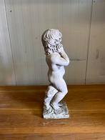 Tuinbeeld van jongetje, Tuin en Terras, Ophalen, Gebruikt
