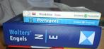 Wolters Woordenboek NE-ENGELS + Wat & Hoe PORTUGEES + FRANS, Ophalen of Verzenden, Zo goed als nieuw, Koenen of Wolters, Nederlands