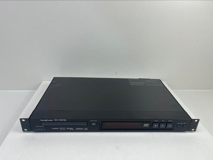 TASCAM DV-DO1U 1He PRO DVD SPELER  Norm€679,00 nu€90,00  TOP, Audio, Tv en Foto, Professionele Audio-, Tv- en Video-apparatuur