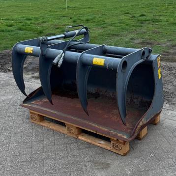 Gebruikte 140cm Pelikaanbak / Mestklem beschikbaar voor biedingen