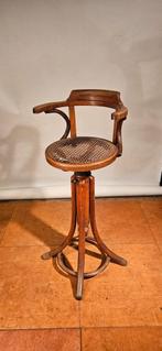 Thonet kinderstoel Vintage Werk Kruk met Armleuningen, Antiek en Kunst, Ophalen