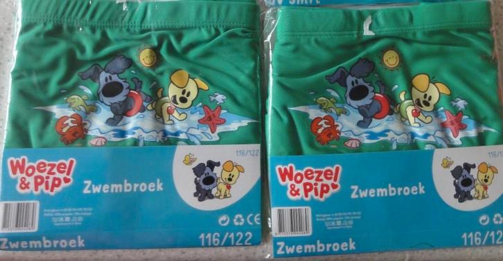 nieuw woezel en pip 2 x zwembroek/zwemkleding maat 116/12, Kinderen en Baby's, Kinderkleding | Kinder-zwemkleding, Nieuw, Zwembroek
