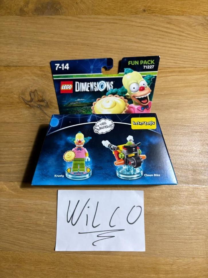 LEGO Dimensions - 71227 - The Simpsons  - Krusty, Kinderen en Baby's, Speelgoed | Duplo en Lego, Nieuw, Lego, Complete set, Ophalen of Verzenden