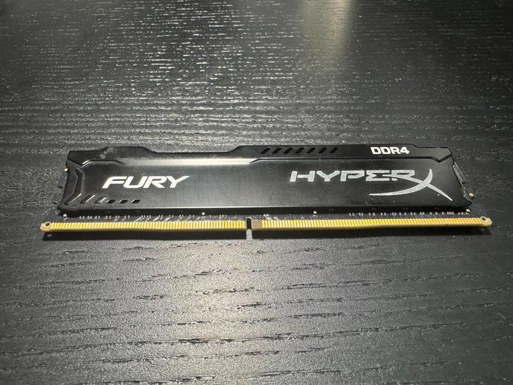 Kingston HyperX Fury 8GB DDR4-2133, Computers en Software, RAM geheugen, Gebruikt, Desktop, 8 GB, DDR4, Ophalen of Verzenden