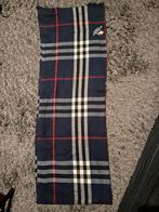 Burberry Sjaal Heren Blauw, Maat 46/48 (XL) of groter, Ophalen of Verzenden, Zo goed als nieuw, Burberry