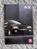 Citroën AX Brochure, Ophalen of Verzenden, Gelezen, Citroën, Citroën