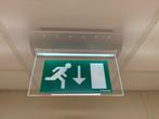 Noodverlichtingsarmaturen, Doe-het-zelf en Verbouw, Bouwverlichting, Ophalen, Gebruikt, Minder dan 50 watt, Lamp met armatuur
