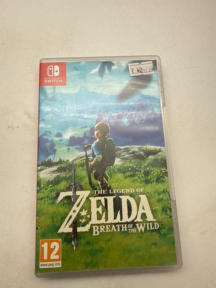 Zelda: Breath of the Wild - Nintendo Switch, Spelcomputers en Games, Games | Nintendo Switch, Zo goed als nieuw, Avontuur en Actie