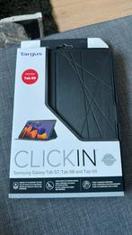 Targus click in tablet hoes Tab7/8/9, 11 inch, Nieuw, Bescherming voor- en achterkant, Ophalen of Verzenden